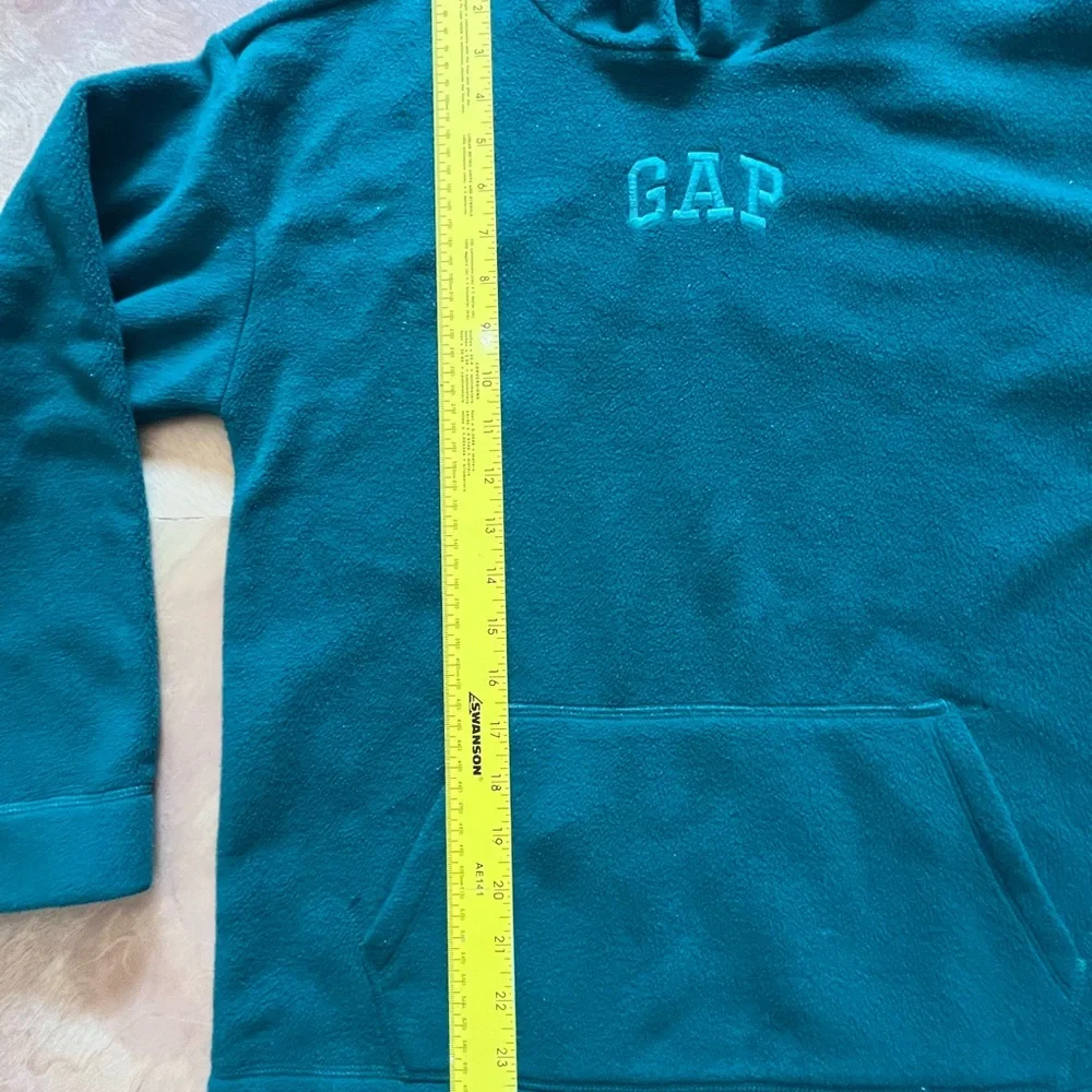 GAP Logo Green Fleece Pullover Sweatshirt – XXL